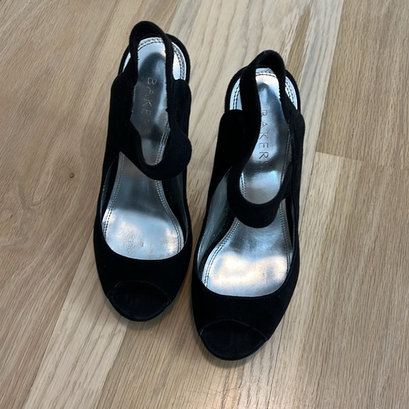 Black bakers open toe shoes - Picture 3 of 3